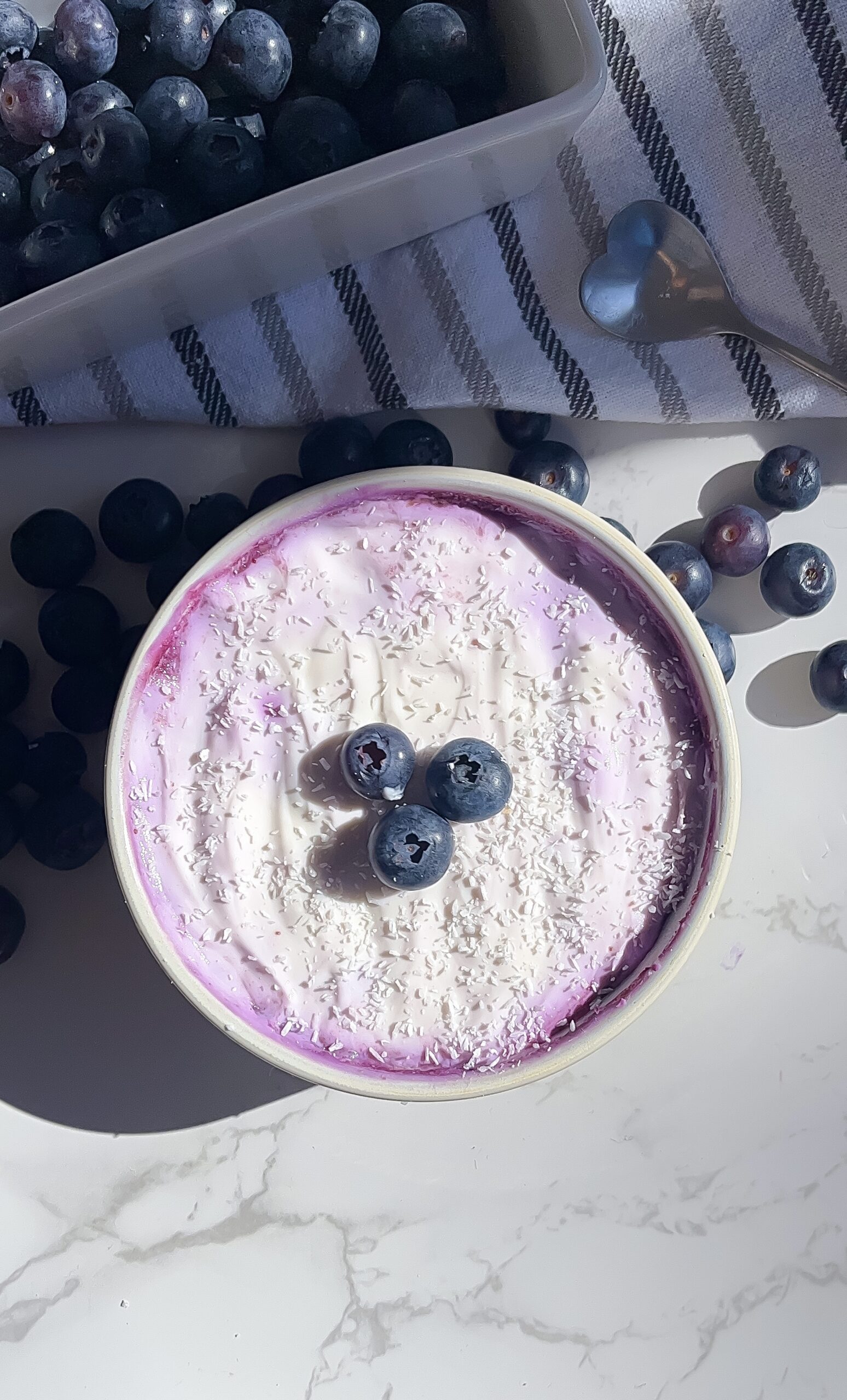 Blueberry Cheesecake Overnight Oats - Eliya Eats