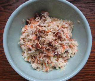 Kid friendly cole slaw recipe. mindfulmomma.com
