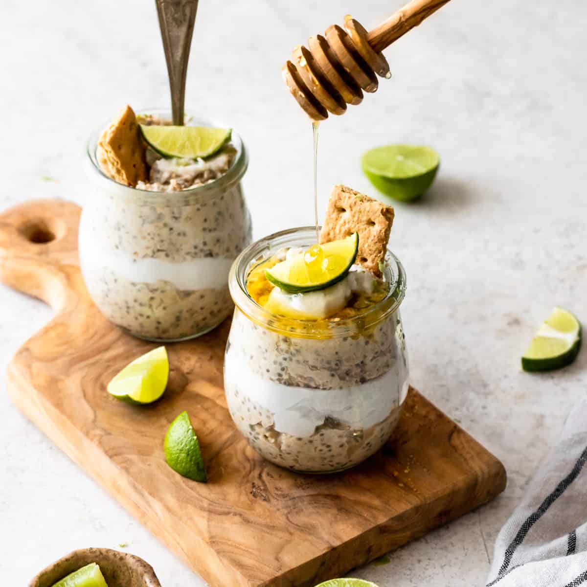 Key Lime Pie Overnight Oats