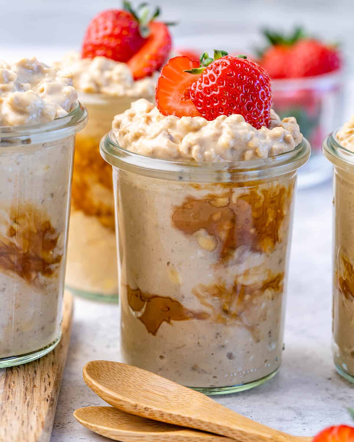 Epic Peanut Butter Protein Overnight Oats