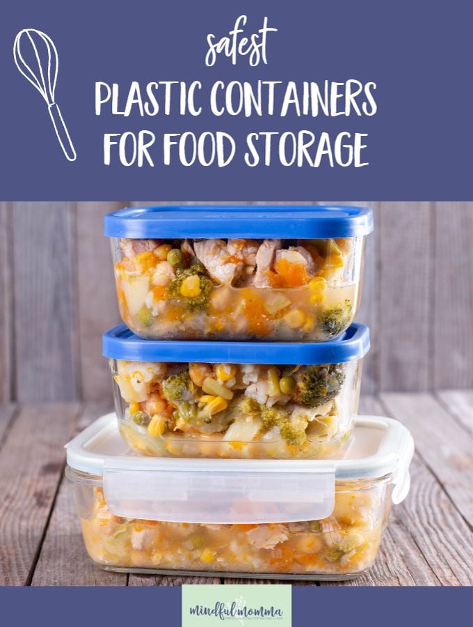 safe plastic food storage
