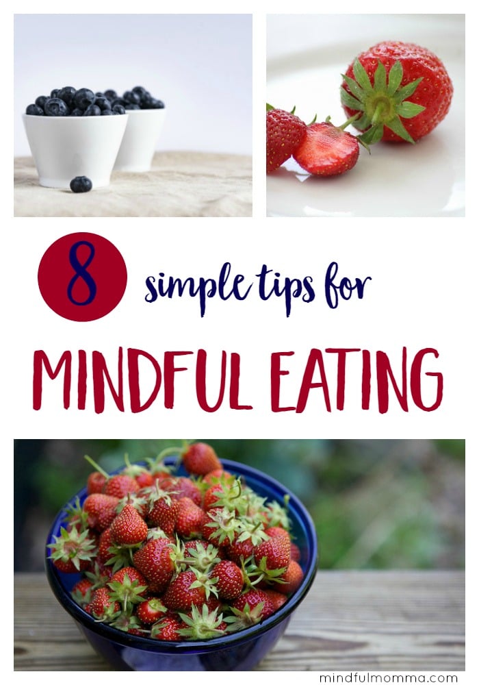 Mindful eating tips to help you pay attention and appreciate the food you eat - both as an everyday practice and to help reset after holiday indulgences. | healthy natural lifestyle | mindfulness