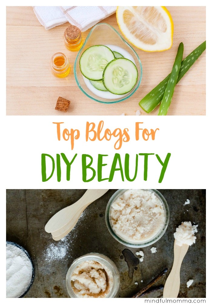 Top Blogs for DIY Beauty Products including homemade skin care, cosmetics, bath products and more!
